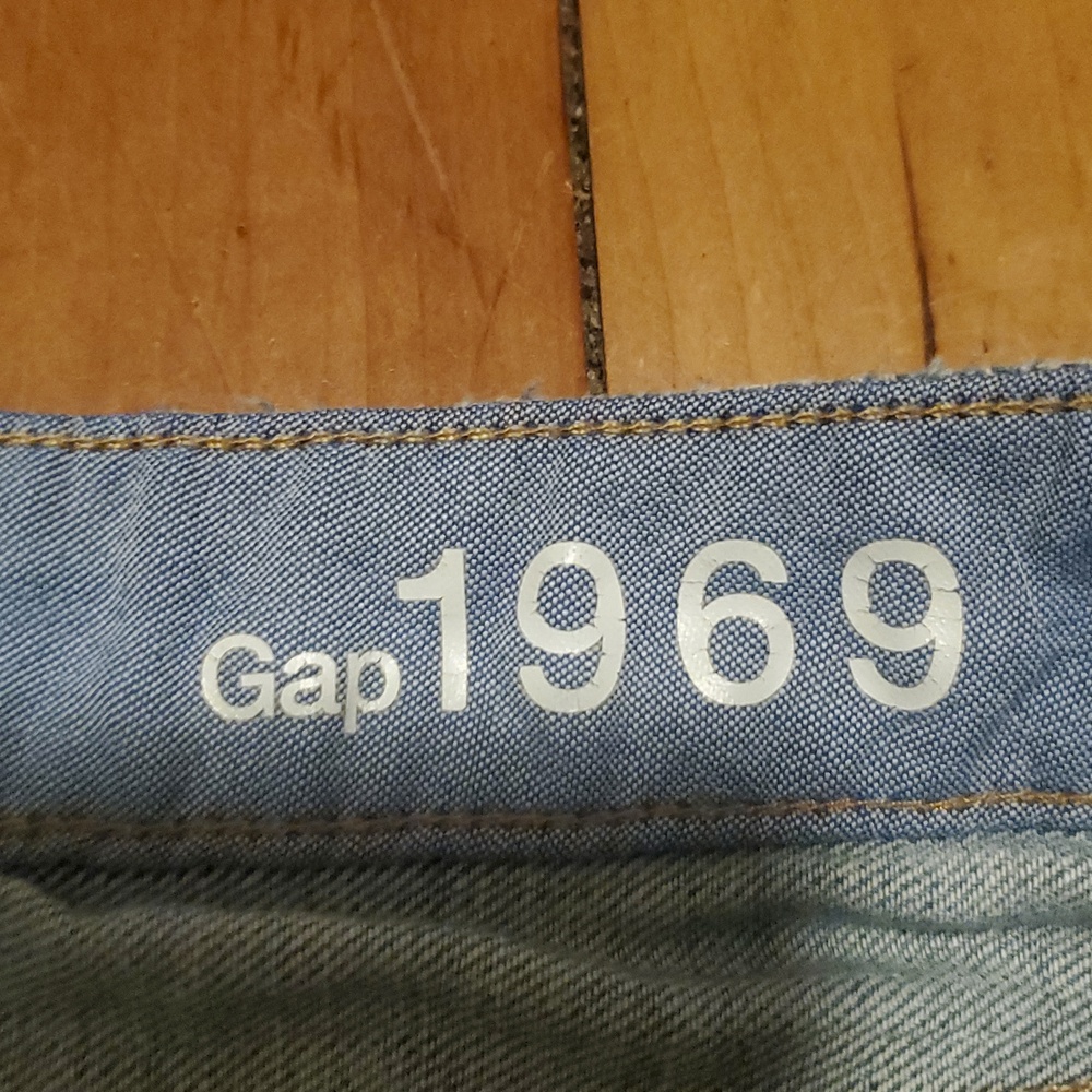 GAP Light Blue Flare Jeans - Women Artist Theme Sexy Boot - Picture 2 of 12